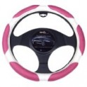 9054 Ergo Supreme Steering Wheel Cover Medium Pink/Cream