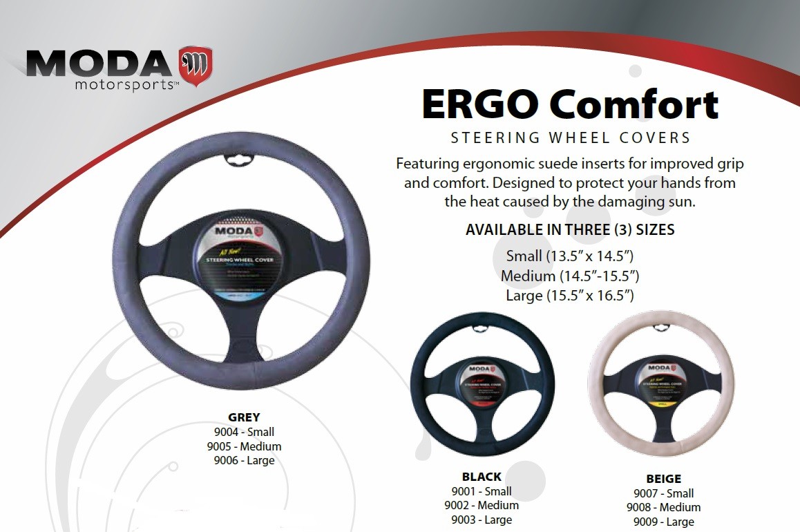 Moda Ergo Comfort Steering Wheel Covers